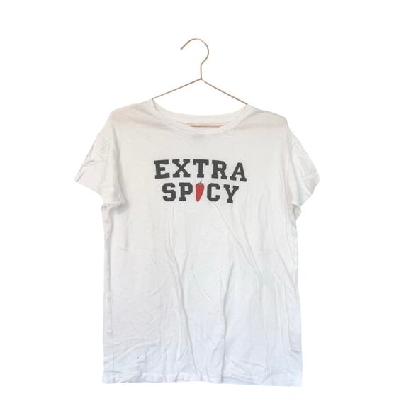 PINK Victoria's Secret Tops - PINK Victoria secret extra spicy logo t shirt size XS